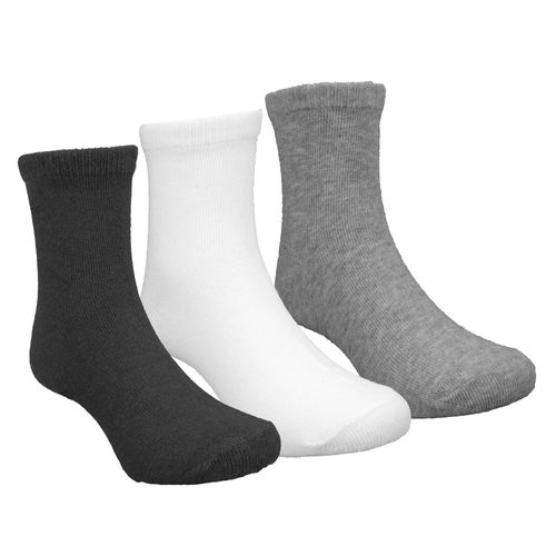 KIT MEIA LISA CANO ALTO - 3 PARES - TAMANHO  26 A 30 # 0009578 - PIMPOLHO