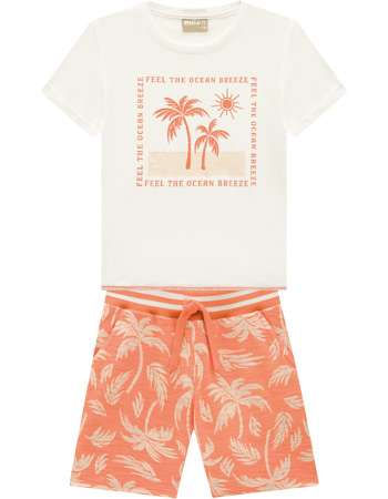 CONJUNTO INFANTIL - MASCULINO - TAMANHO 4 AO 8 # 15475 - MILON