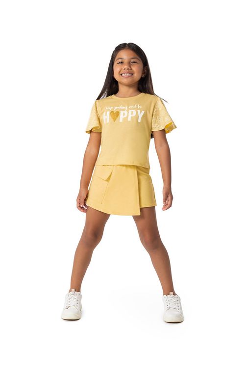 CONJUNTO INFANTIL - FEMININO - TAMANHO 4 AO 8 # 1000113116 - MALWEE