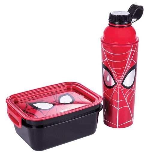 KIT GARRAFA + MARMITA HOMEM ARANHA # 15629 - PLASUTIL