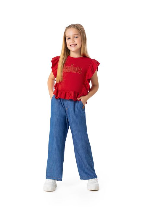 CONJUNTO INFANTIL - FEMININO - TAMANHO 4 AO 8 # 1000113146 - MALWEE