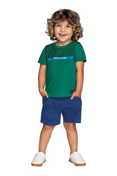 CONJUNTO INFANTIL - MASCULINO - TAMANHO 4 AO 8 # 72059 - COLORITTÁ