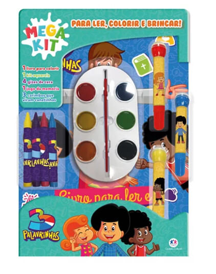 MEGA KIT - 3 PALAVRINHAS # 04392 - CIRANDA CULTURAL