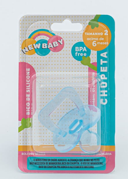 CHUPETA DE SILICONE SOFT # 1244 - NEW BABY