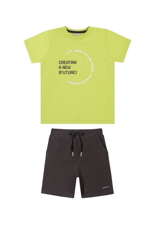 CONJUNTO INFANTIL - MASCULINO - TAMANHO 4 AO 8 # 74059 - COLORITTÁ