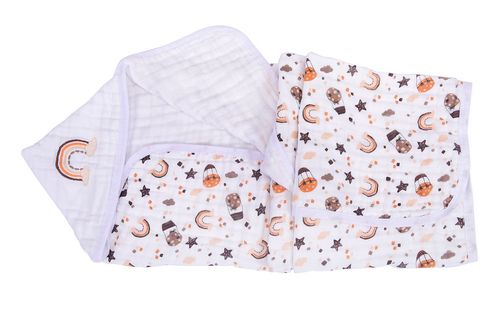 TOALHA SOFT BORDADA - 85CMX85CM - CAPADÓCIA # 3564 - MINASREY