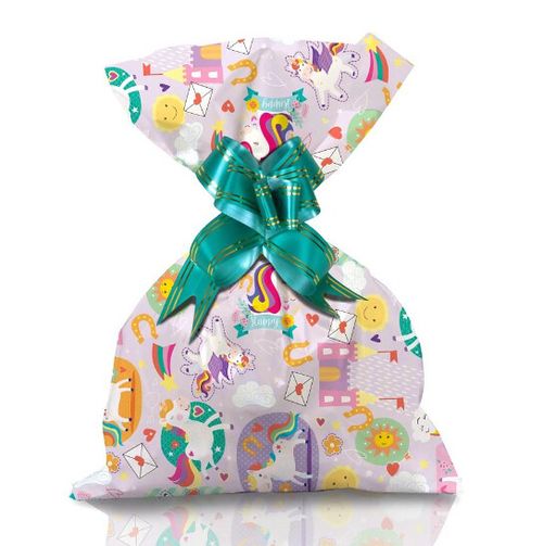 SAQUINHO PARA PRESENTE 20X29 - 50 UNIDADES  - UNICÓRNIO BABY # 1199-188