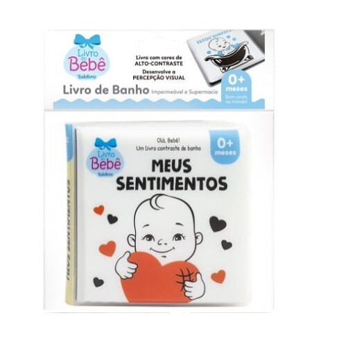 OLÁ, BEBÊ ! UM LIVRINHO CONTRASTE DE BANHO : MEUS SENTIMENTOS # 171128 - TODOLIVRO