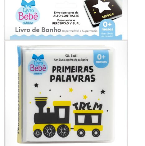 OLA, BEBE ! UM LIVRINHO CONTRASTE DE BANHO: PRIMEIRAS PALAVRAS # 171142 - TODOLIVRO