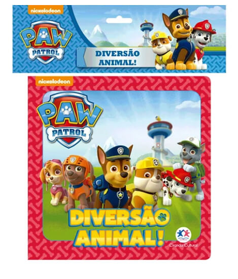 LIVRO PARA BANHO PATRULHA CANINA # 56287 - CIRANDA CULTURAL
