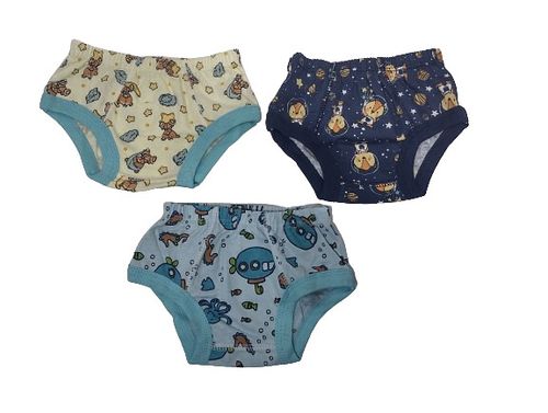 KIT CUECA TAPA FRALDA - 3 UNIDADES - TAMANHO PP AO G # 3961 - TAMPINHA