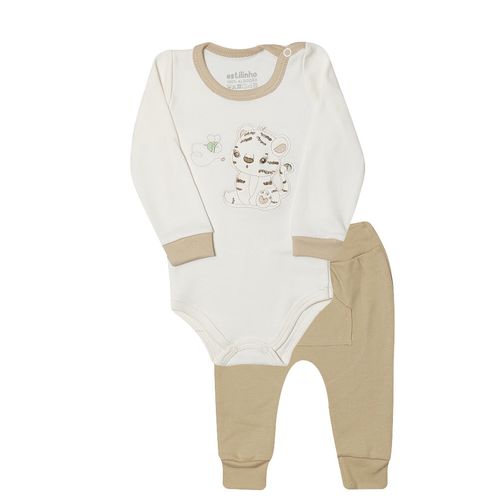 CONJUNTO BODY MANGA LONGA + CALÇA - TAMANHO P AO G # 0303067 - ESTILINHO