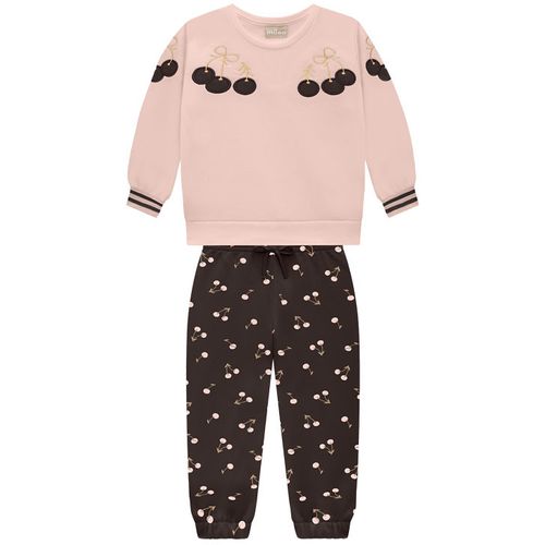 CONJUNTO INFANTIL - FEMININO  - TAMANHO P AO G # 200083 - MILON