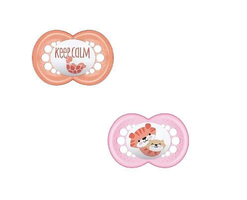 CHUPETA MAM SAYINGS 6 + MESES EMBALAGEM DUPLA # CH24322/2944 - MAM BEBE SAUDE