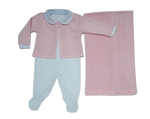 SAÍDA DE MATERNIDADE LAUREN - TAMANHO RN # 423094 - BABY DUFY
