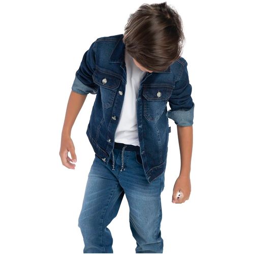 JAQUETA INFANTIL - MASCULINA - TAMANHO 4 AO 10 # 3196 - MANIA JEANS