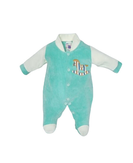 MACACÃO LONGO PLUSH - TAMANHO PREMATURO # 1143 - CELUI
