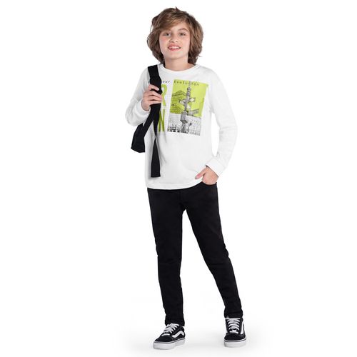 CAMISETA INFANTIL - MASCULINA - TAMANHO 4 AO 8 # 1000137 - KYLY