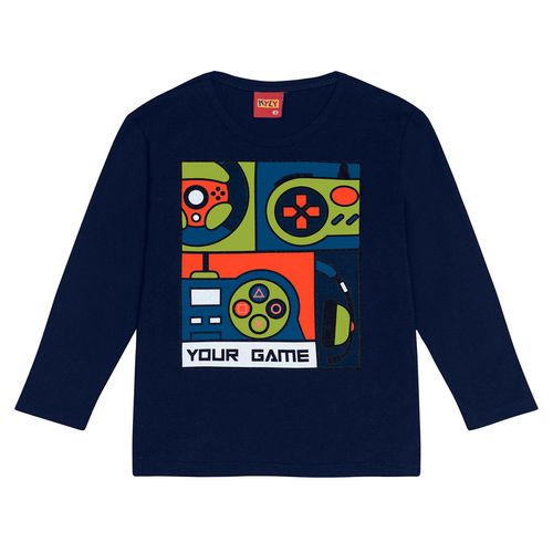 CAMISETA MASCULINA - TAMANHO 2 AO 3 # 1000119 - KYLY