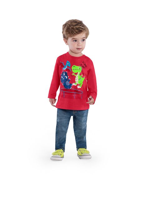 CAMISETA MASCULINA - TAMANHO 2 AO 3 # 1000100 - KYLY