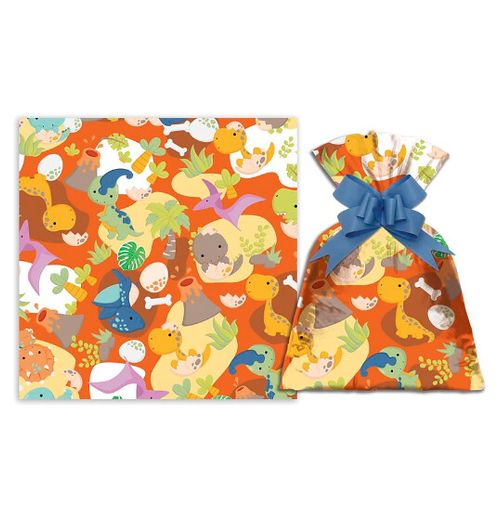 SAQUINHO PARA PRESENTE - 43CMX59CM - DINO - 50 UNIDADES  # 1222-262 - GALA PAIS & FILHOS