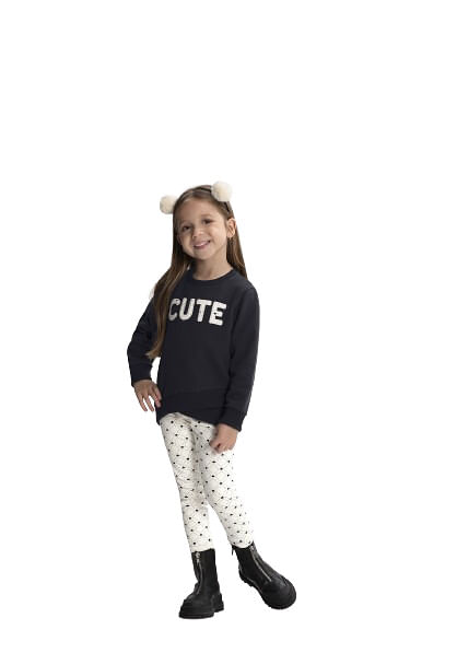 CONJUNTO INFANTIL - FEMININO - TAMANHO 1 # 67930 - LUNENDER ALAKAZOO
