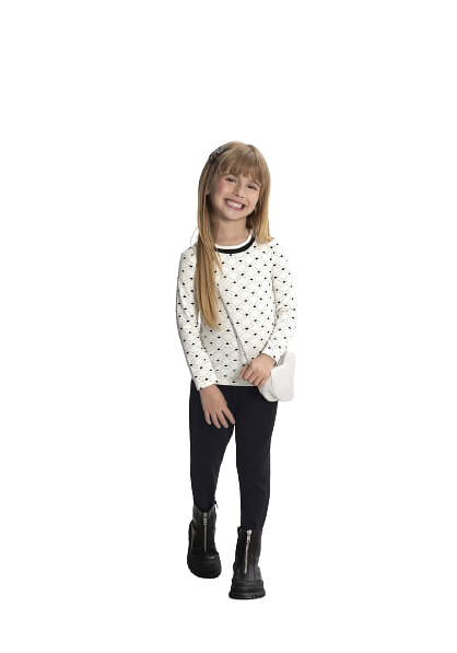 BLUSA INFANTIL - FEMININA - TAMANHO 1 # 67932 - LUNENDER ALAKAZOO