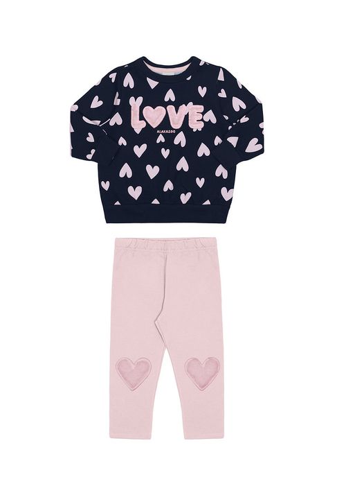 CONJUNTO INFANTIL - FEMININO - TAMANHO  P AO G # 66097 - LUNENDER ALAKAZOO