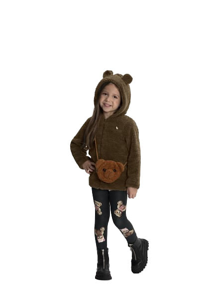 CONJUNTO INFANTIL - FEMININO - TAMANHO 2 AO 3 # 67915 - LUNENDER ALAKAZOO