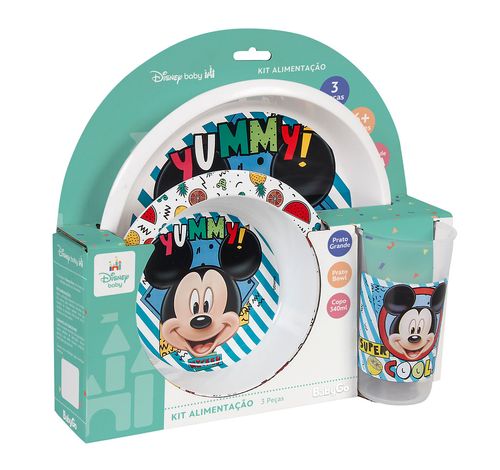 KIT ALIMENTAÇÃO - 3 PEÇAS # 03882 - DERMIWIL BABY GO