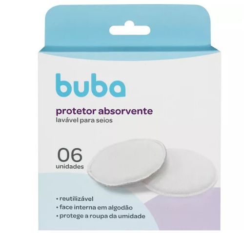 KIT PROTETOR ABSORVENTE PARA SEIOS 6UN # 13232 - BUBA