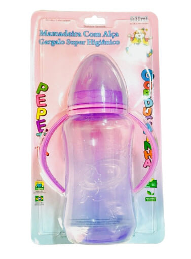 MAMADEIRA GORDUCHINHA COM ALÇA 330ML # 4597 - PEPETA