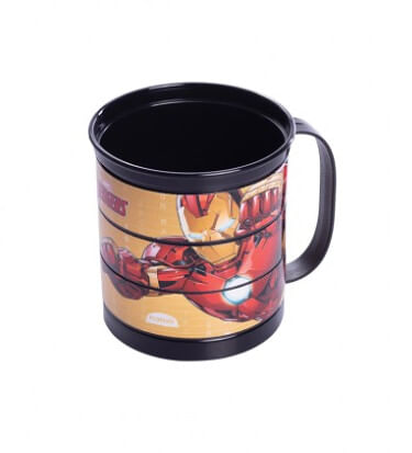 CANECA DIVERTIDA HOMEM DE FERRO # 14484 - PLASUTIL