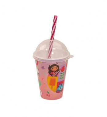 COPO SHAKE CASA MAGICA DA GABBY 280ML #  14643 - PLASUTIL