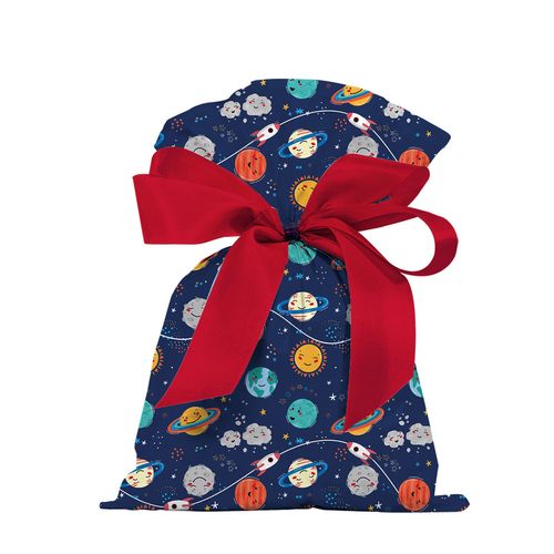 SAQUINHO PARA PRESENTE - 25X35 - BABY PLANET - 50 UNIDADES # 1220-240 - GALA PAIS & FILHOS
