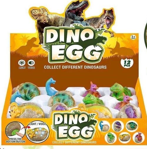 DISPLAY DINO OVO  - 12 UNIDADES # 420203797 - COLORIA