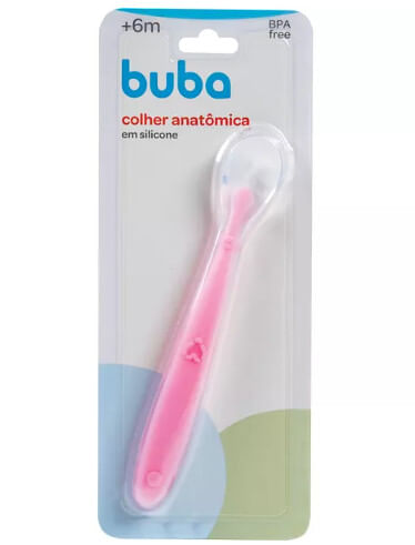 COLHER ANATÔMICA EM SILICONE # 14682 - BUBA