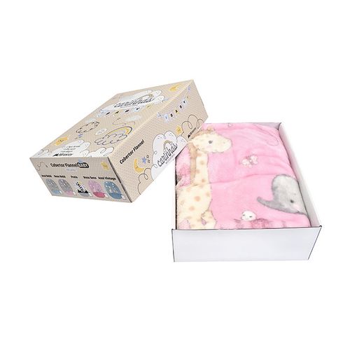 COBERTOR FLANEL BABY PREMIUM - CARINHAS # 5022 - MINASREY