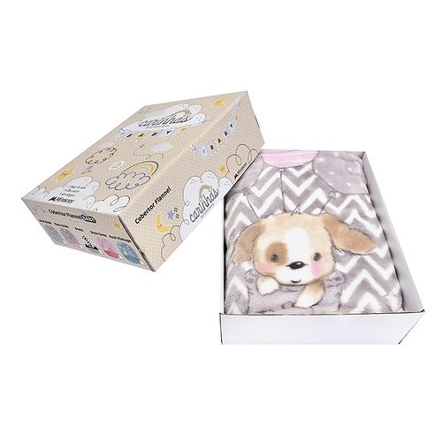 COBERTOR FLANEL BABY PREMIUM - CARINHAS # 5022 - MINASREY