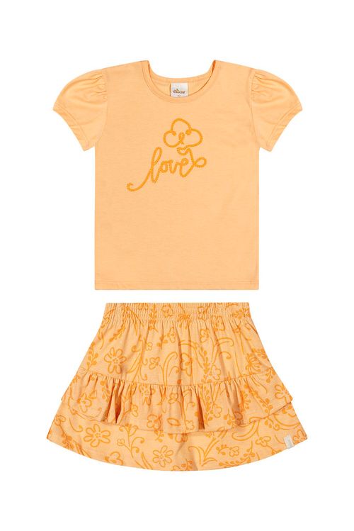 CONJUNTO INFANTIL - FEMININO - TAMANHO 1 AO 3 # 231975 - ELIAN