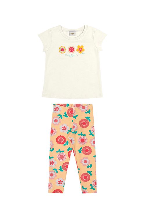 CONJUNTO INFANTIL - FEMININO - TAMANHO 4 AO 8 # 231982 - ELIAN