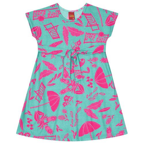 VESTIDO INFANTIL - TAMANHO 4 AO 8 # 1000221 - KYLY