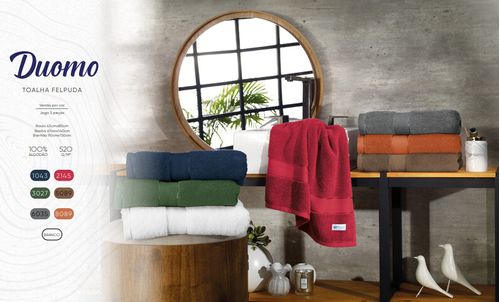 TOALHA DE BANHO FELPUDA - 067X140CM# 8230100 - TEKA