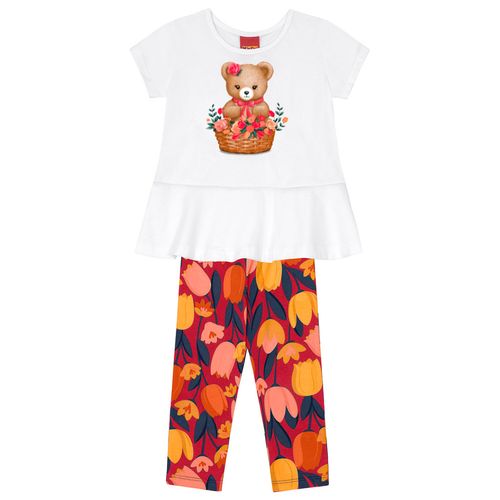 CONJUNTO INFANTIL - FEMININO - TAMANHO 4 AO 8 # 1000210  - KYLY