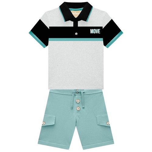 CONJUNTO INFANTIL - MASCULINO - TAMANHO 2 AO 3 # 2000206 - MILON