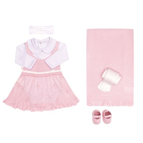 SAÍDA DE MATERNIDADE JOYCE - TAMANHO RN # 125006 - FOFINHO