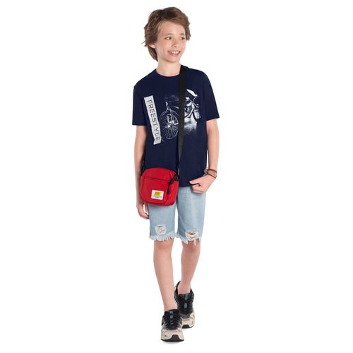 CAMISETA INFANTIL - MASCULINO -  TAMANHO 4 AO 8 # 1000394 - KYLY