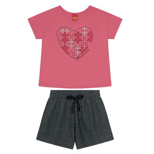 CONJUNTO INFANTIL - FEMININO - TAMANHO 4 AO 8 # 1000255 - KYLY
