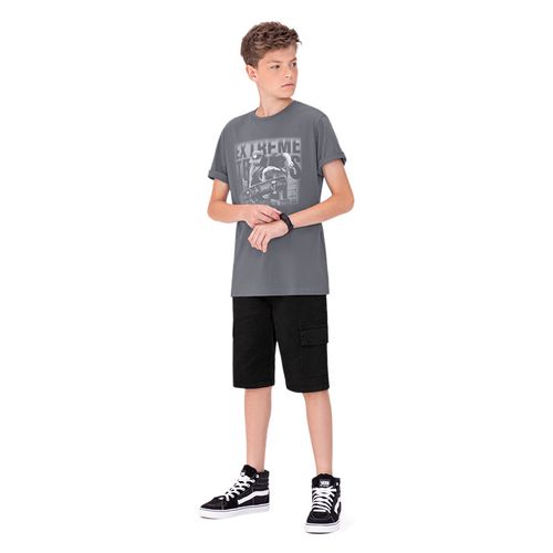 CAMISETA JUVENIL - MASCULINO  - TAMANHO 10 AO 18 # 4000035 - LEMON