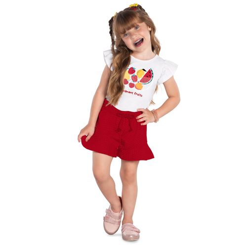 CONJUNTO INFANTIL - FEMININO - TAMANHO 2 AO 3 # 1000235 - KYLY